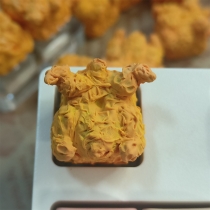 1pc Fried Whole Chicken Chunks Artisan Clay Food Keycaps ESC MX for Mechanical Gaming Keyboard